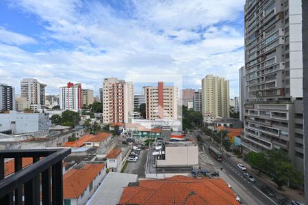 Vista da Sala/quarto de kitnet/studio para alugar com 1 quarto, 27m² em Vila Mariana, São Paulo