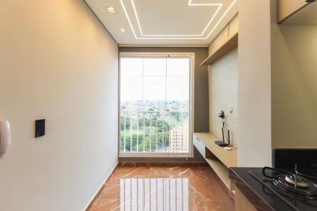 Sala - Cozinha de apartamento para alugar com 2 quartos, 32m² em Vila Curuçá Velha, São Paulo