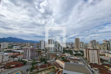 Vista da rua  de apartamento para alugar com 2 quartos, 122m² em Vila Caiçara, Praia Grande