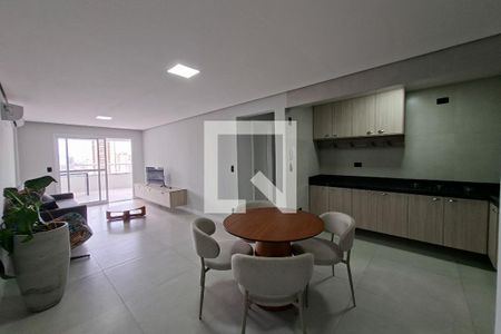 Sala de apartamento para alugar com 2 quartos, 122m² em Vila Caiçara, Praia Grande