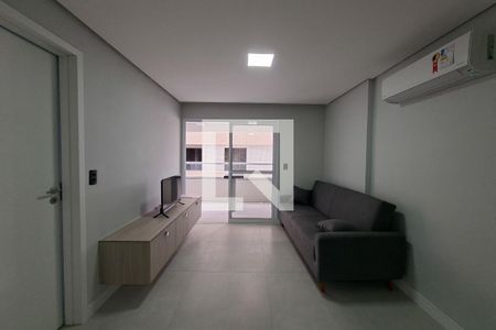 Sala de apartamento para alugar com 1 quarto, 54m² em Vila Caiçara, Praia Grande