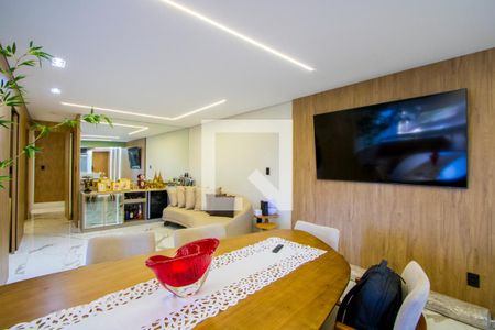 Sala de estar de apartamento à venda com 3 quartos, 125m² em Jardim, Santo André