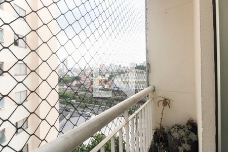 Varanda  de apartamento para alugar com 2 quartos, 54m² em Vila Guilhermina, São Paulo