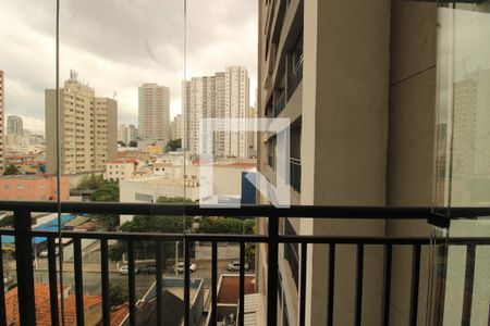 Varanda da Sala de apartamento para alugar com 1 quarto, 35m² em Ipiranga, São Paulo