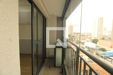 Varanda da Sala de apartamento para alugar com 1 quarto, 35m² em Ipiranga, São Paulo