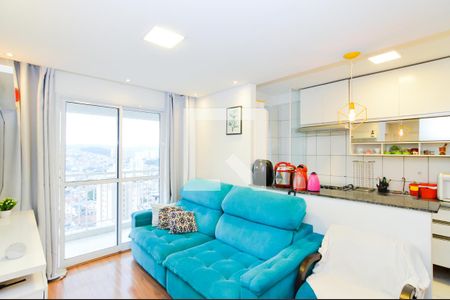 Sala de apartamento à venda com 2 quartos, 53m² em Picanço, Guarulhos