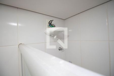 Banheiro da Suíte de kitnet/studio para alugar com 1 quarto, 34m² em Águas Claras, Brasília