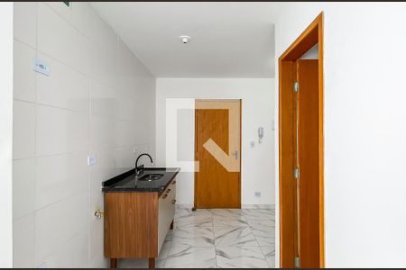 Sala/cozinha de apartamento para alugar com 1 quarto, 32m² em Vila Marieta, São Paulo