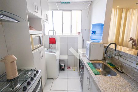 cozinha de apartamento à venda com 2 quartos, 47m² em São João Batista, Belo Horizonte