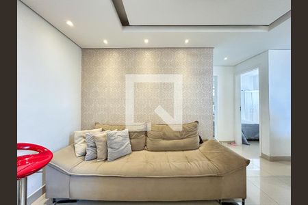 Sala de apartamento à venda com 2 quartos, 47m² em São João Batista, Belo Horizonte