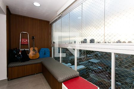 Varanda da Sala de apartamento à venda com 2 quartos, 75m² em Vila Carrão, São Paulo