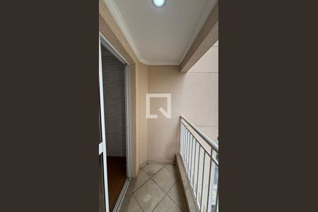 Sala - Sala de Jantar Varanda de apartamento para alugar com 2 quartos, 50m² em Utinga, Santo André