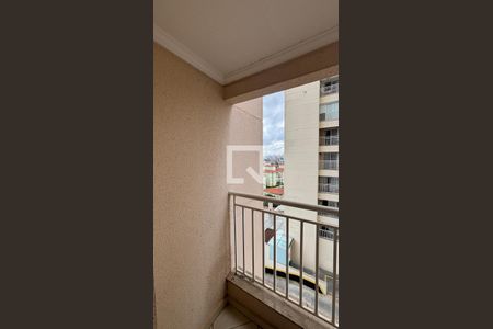 Sala - Sala de Jantar Varanda de apartamento para alugar com 2 quartos, 50m² em Utinga, Santo André