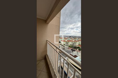 Sala - Sala de Jantar Varanda de apartamento para alugar com 2 quartos, 50m² em Utinga, Santo André