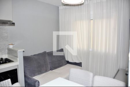 Detalhe - Sala e Sala de Jantar de apartamento à venda com 2 quartos, 34m² em Piqueri, São Paulo