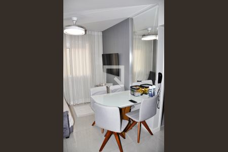 Detalhe - Sala e Sala de Jantar de apartamento à venda com 2 quartos, 34m² em Piqueri, São Paulo