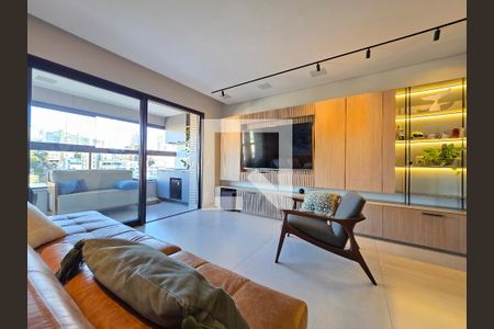 Sala  de apartamento à venda com 4 quartos, 145m² em Santo Antônio, Belo Horizonte