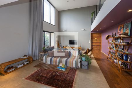 Entre Sala de casa de condomínio à venda com 4 quartos, 350m² em Alphaville, Nova Lima