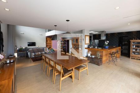 Sala de Jantar de casa de condomínio à venda com 4 quartos, 350m² em Alphaville, Nova Lima