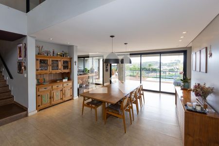 Sala de Jantar de casa de condomínio à venda com 4 quartos, 350m² em Alphaville, Nova Lima