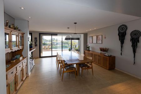 Sala de Jantar de casa de condomínio à venda com 4 quartos, 350m² em Alphaville, Nova Lima