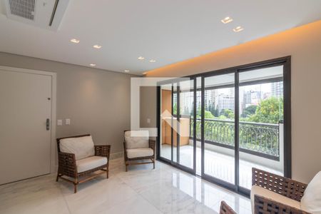 Sala de apartamento à venda com 3 quartos, 77m² em Vila Nova Conceição, São Paulo