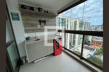 Varanda da Sala de apartamento à venda com 2 quartos, 79m² em Cachambi, Rio de Janeiro