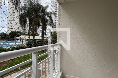 Varanda da Sala de apartamento para alugar com 2 quartos, 64m² em Marapé, Santos