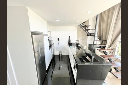 Sala/Cozinha de kitnet/studio à venda com 1 quarto, 42m² em Santana, São Paulo