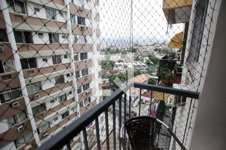 Varanda da Sala de apartamento à venda com 1 quarto, 72m² em Tanque, Rio de Janeiro