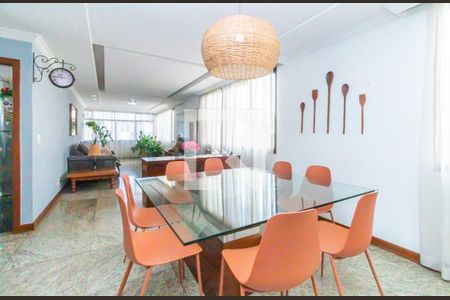 Sala de jantar de apartamento à venda com 4 quartos, 163m² em Liberdade, Belo Horizonte