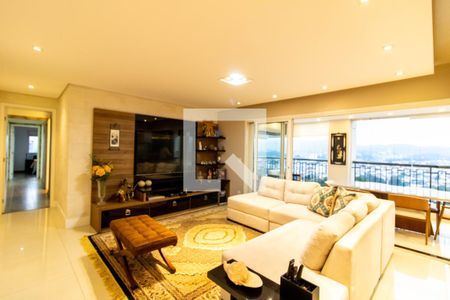 Sala de apartamento à venda com 4 quartos, 182m² em Vila Rosalia, Guarulhos