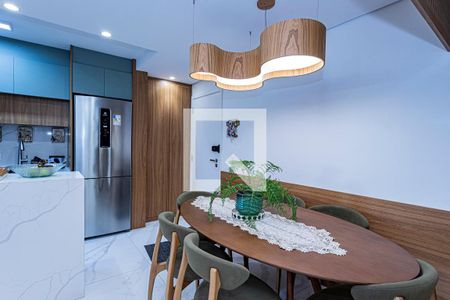 Sala e varanda extendida de apartamento à venda com 2 quartos, 67m² em Vila Arcadia, São Paulo