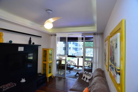 Sala de apartamento para alugar com 4 quartos, 144m² em Barra da Tijuca, Rio de Janeiro