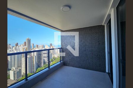Varanda de apartamento para alugar com 1 quarto, 50m² em Graça, Salvador