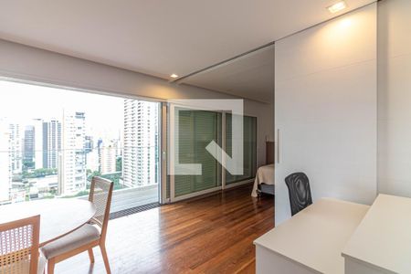 Sala de apartamento para alugar com 1 quarto, 90m² em Vila Olímpia, São Paulo