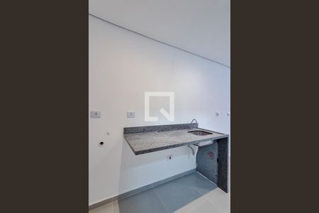 Cozinha de kitnet/studio para alugar com 1 quarto, 24m² em Vila Romana, São Paulo