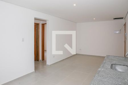 Sala e Cozinha de apartamento para alugar com 2 quartos, 50m² em Vila Romana, São Paulo