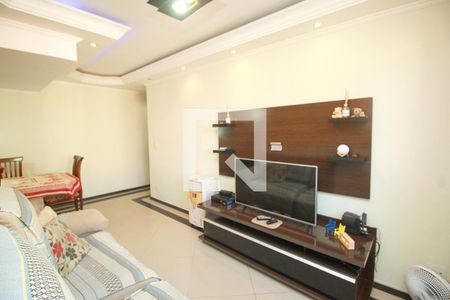 Sala de apartamento à venda com 2 quartos, 78m² em Vila Tibiriçá, Santo André