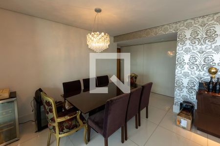 Sala de Jantar de apartamento à venda com 4 quartos, 201m² em Vila da Serra, Nova Lima