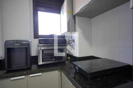 Cozinha de kitnet/studio para alugar com 1 quarto, 49m² em Jardim Botânico, Porto Alegre