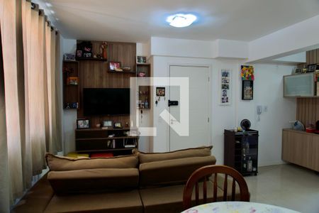 Sala de apartamento à venda com 3 quartos, 69m² em São Lucas, Belo Horizonte