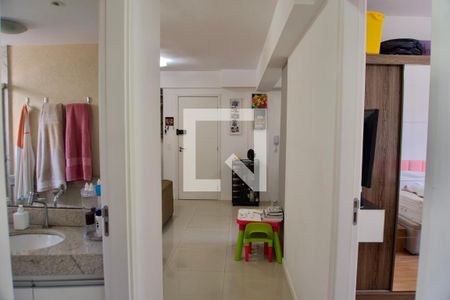 Corredor de apartamento à venda com 3 quartos, 69m² em São Lucas, Belo Horizonte