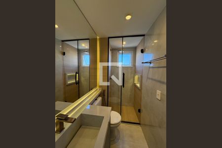 Banheiro de apartamento para alugar com 1 quarto, 57m² em Chácara Klabin, São Paulo