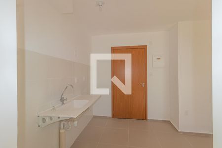 Sala/Cozinha de apartamento para alugar com 2 quartos, 43m² em Fátima, Canoas