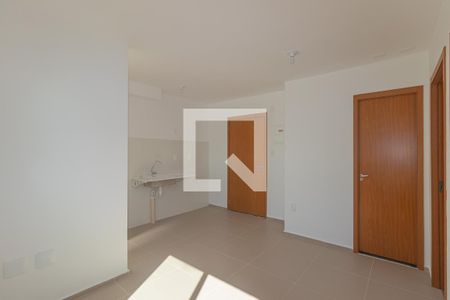 Sala/Cozinha de apartamento para alugar com 2 quartos, 43m² em Fátima, Canoas