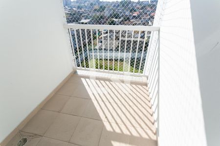 Varanda da Sala de apartamento à venda com 2 quartos, 45m² em Vila Jacuí, São Paulo