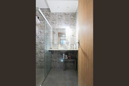 Banheiro da Suíte de casa para alugar com 4 quartos, 120m² em Asteca, Belo Horizonte