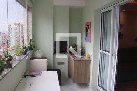 Varanda de apartamento à venda com 3 quartos, 122m² em Olímpico, São Caetano do Sul