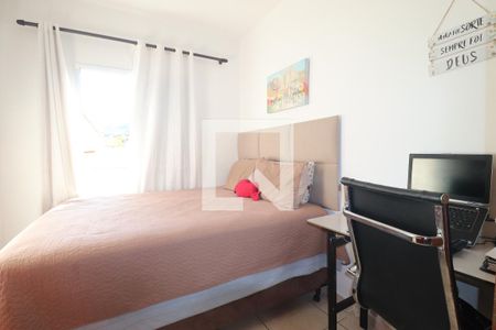 Quarto 1 suíte de apartamento à venda com 2 quartos, 55m² em Vila Vitória, Santo André